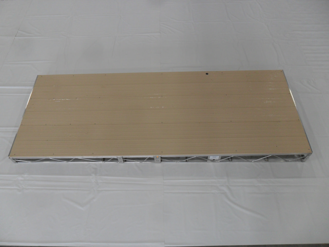 6'X16' Wheel End Only Aluminum-Beige