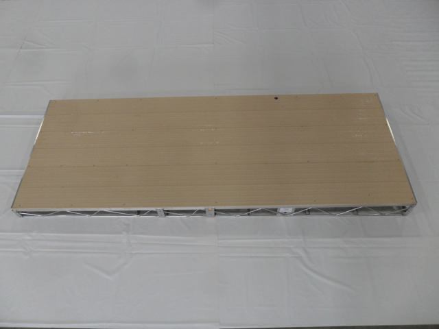 6'X16' Wheel End Only Aluminum-Beige