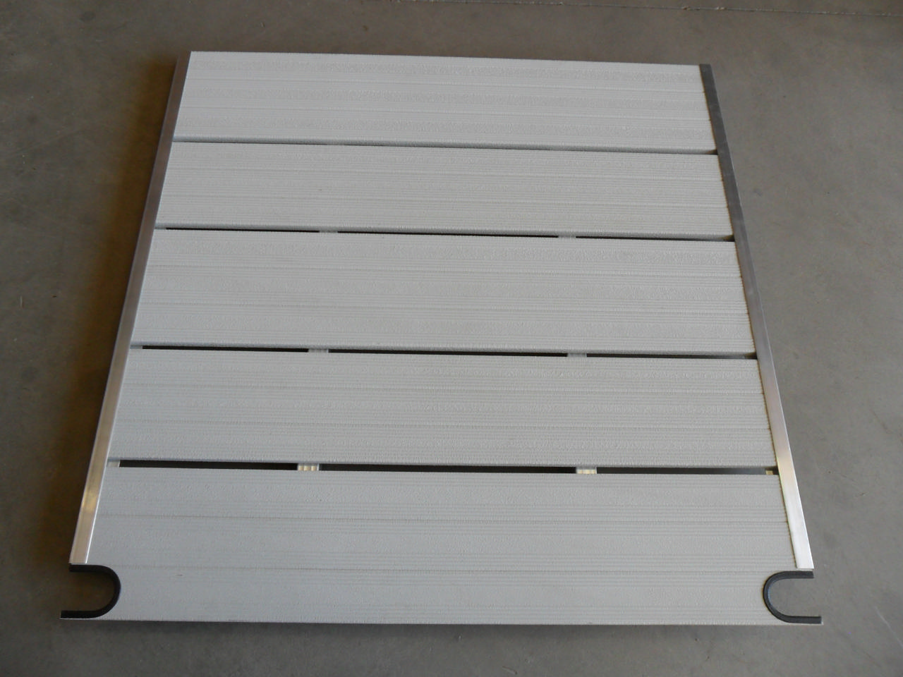 Vers-A-Dock Decking-With Cut Out Holes-White