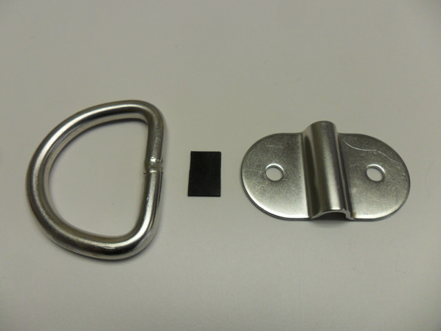 Wave Port D Ring & Hdw For Bow Stop
