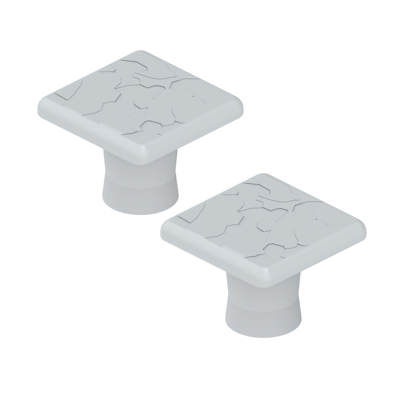 Snap-in Cap for SLX Wave Ports (2) Gray