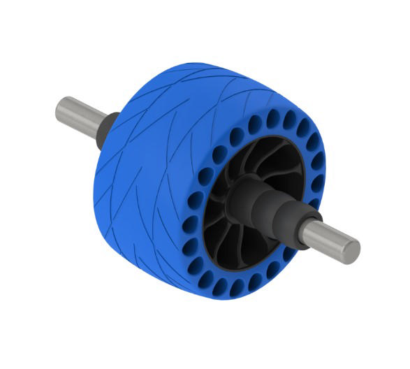 Pro 8 Blue Replacement Wheel Kit