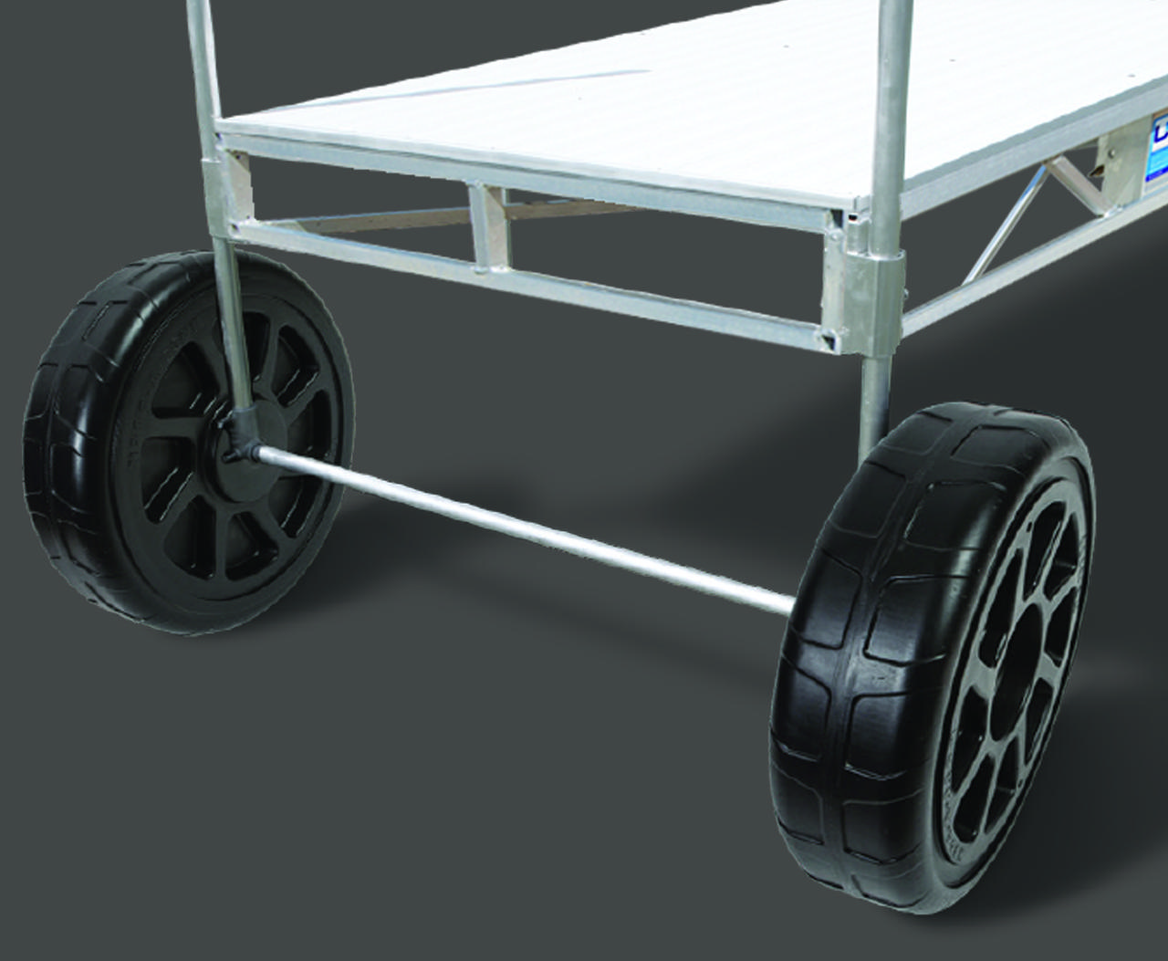4' Ultra Shore End Helper Wheel With 5' Pipe