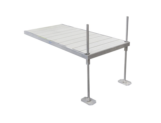 4'X8' Vers-A-Dock With 5' Pipe-White