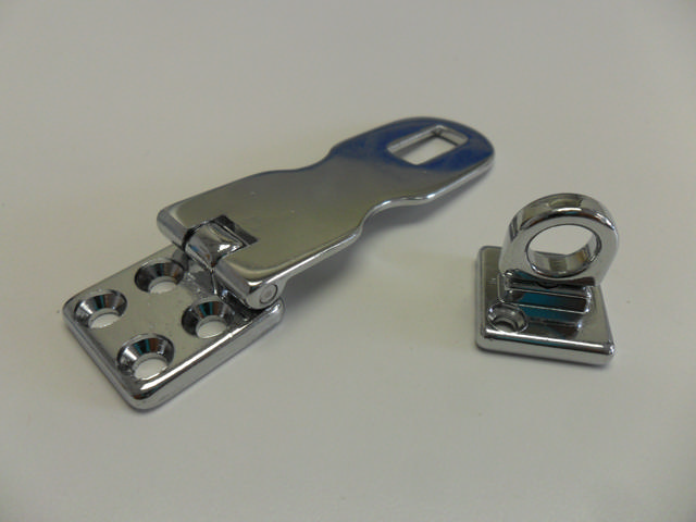 Hasp With Swivel Eye