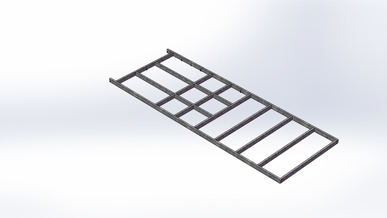 8-1/2'X23-1/2' Boatport Frame
