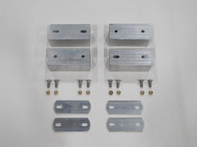 Personal Water Craft Aluminum Bunk Spacer Block Kit (2.5