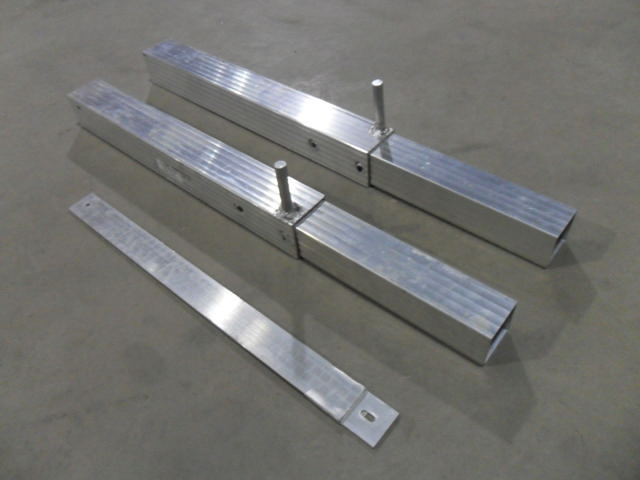 2' Canopy Rail/Flat Extension Kit