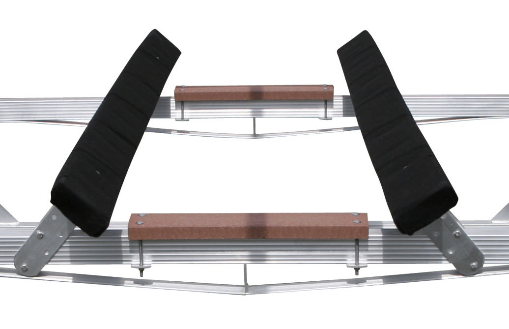 14' Hi-Lifter Carpeted Wood Bunk (2)