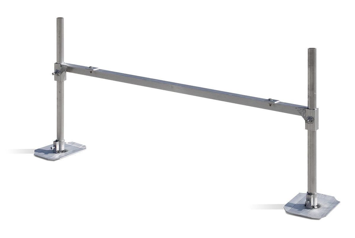 5' 4500# Roll-A-Rail Cross Bar With 3' Leg