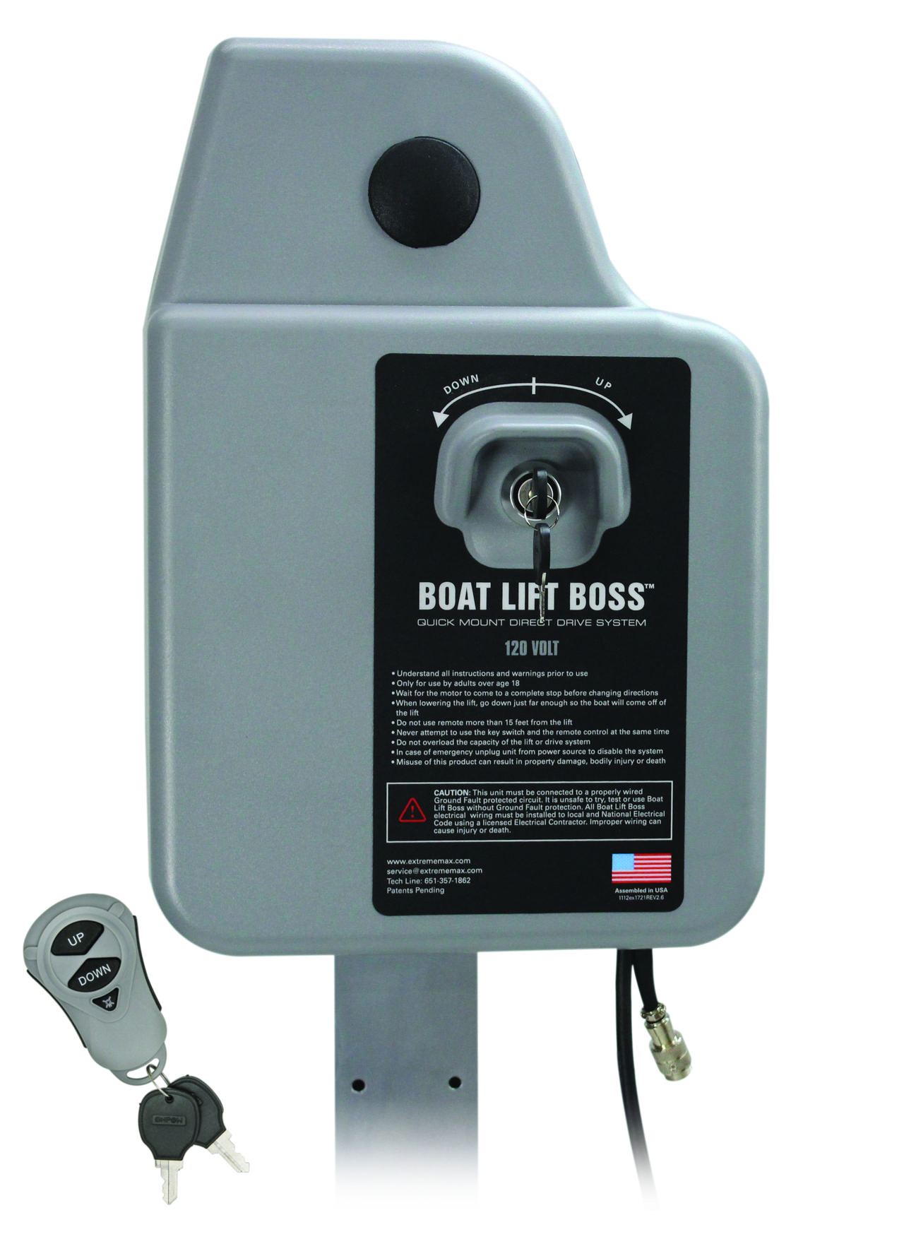 110V-Lift Boss With Remote (Includes H-Kit)