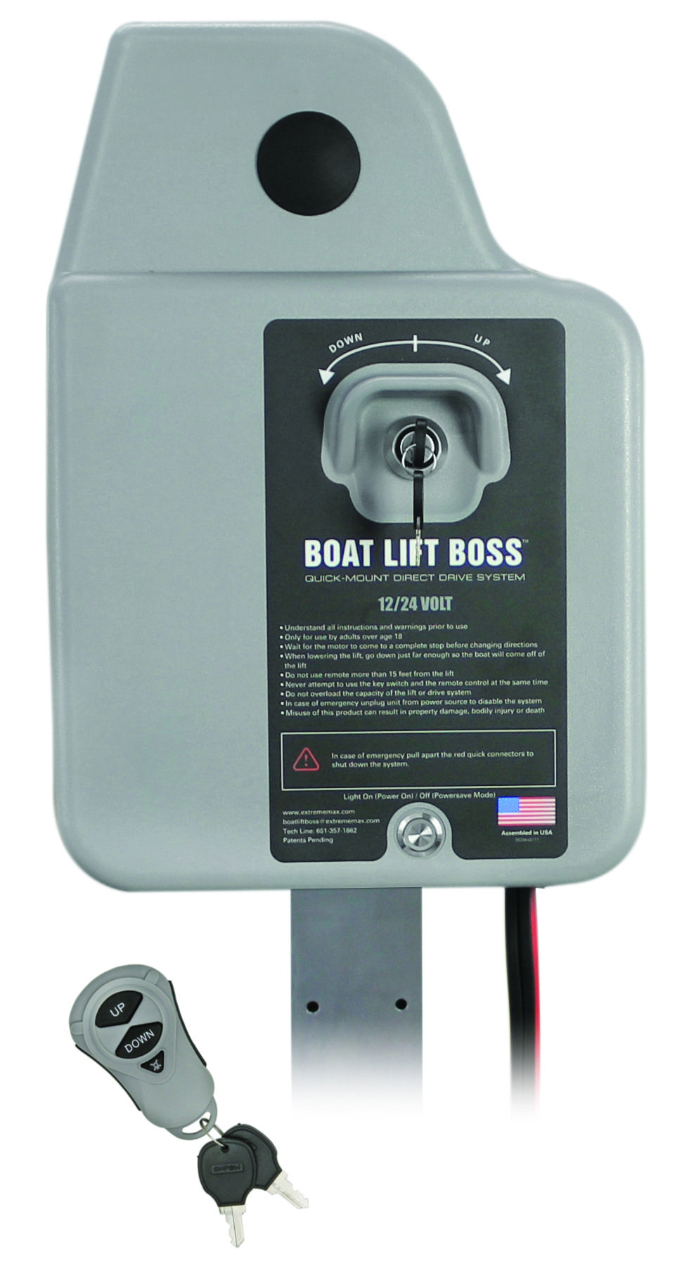 12V-Lift Boss With Remote (Includes H-Kit)