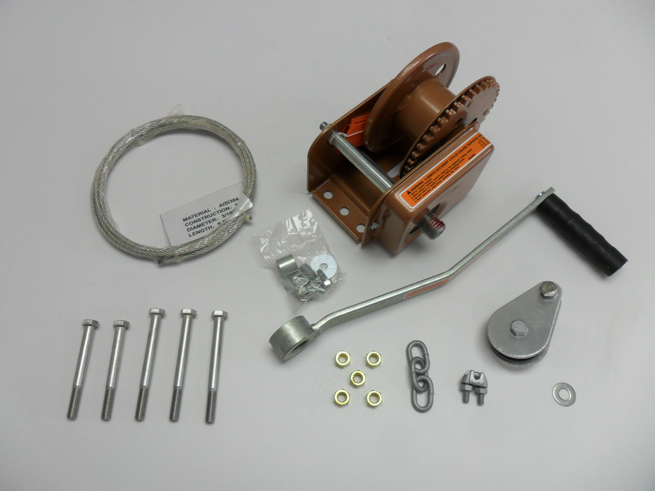 Lift Jack Braking Hardware Bag