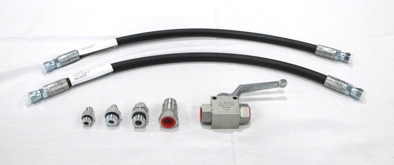 24V & 220V Hydraulic Cylinder Motor Hose Kit-Large