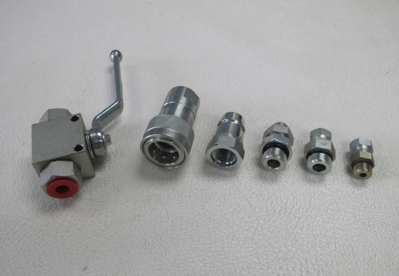 Hydraulic Cylinder Motor Hose Coupler Set-Large