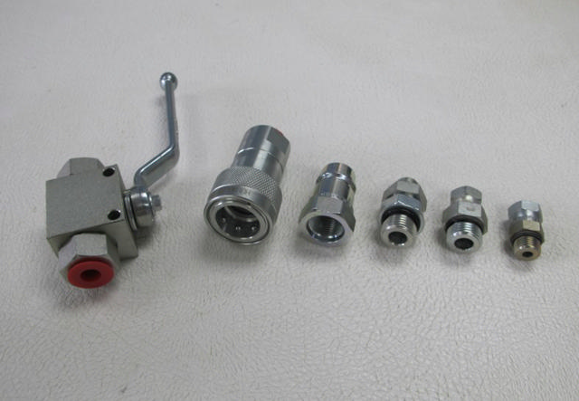 Hydraulic Cylinder Motor Hose Coupler Set-Large
