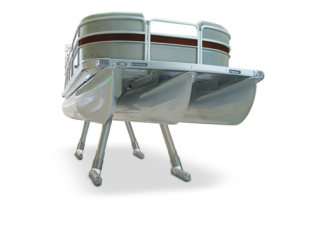 Wide Base Pontoon Leg-Triple