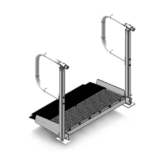 QRamp Module #4 - Entry/Exit Section 2'  (2'X3')